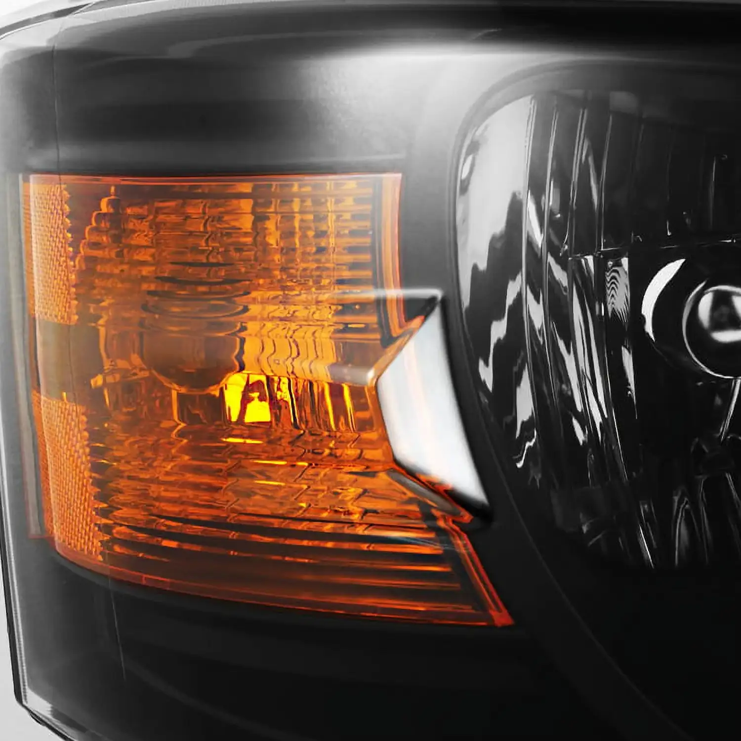 AKKON - For Dodge Grand Caravan Black Headlights Head Lamps Driver – Image 3